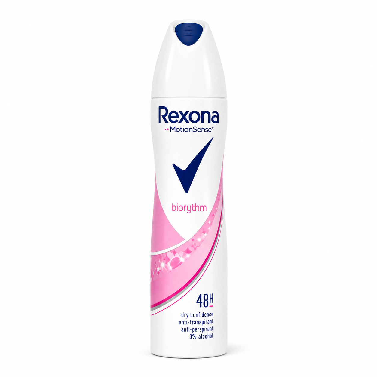 اسپری زنانه ضد تعریق Rexona biorythm حجم 200ml ایتالیایی