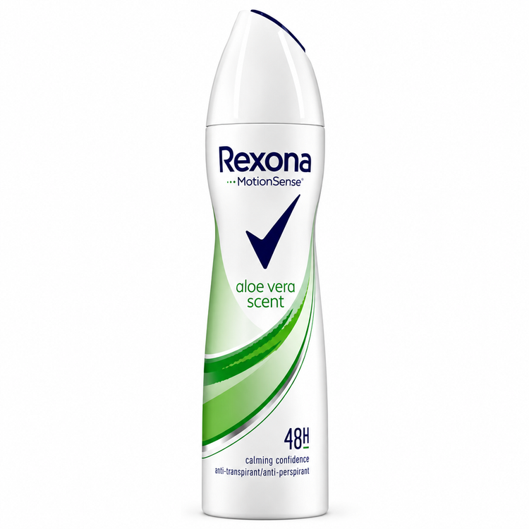 اسپری زنانه ضد تعریق Rexona Aloe vera حجم 200ml ایتالیایی