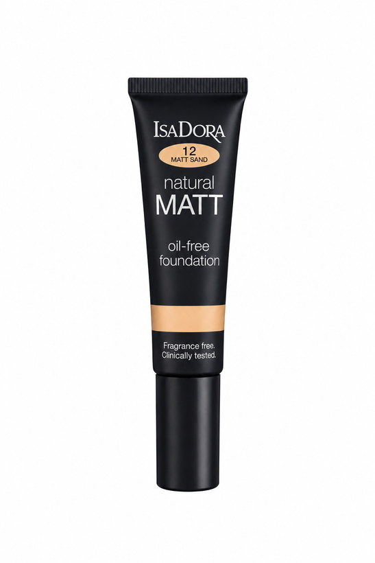کرم پودر ایزادورا natural matt-oil free
