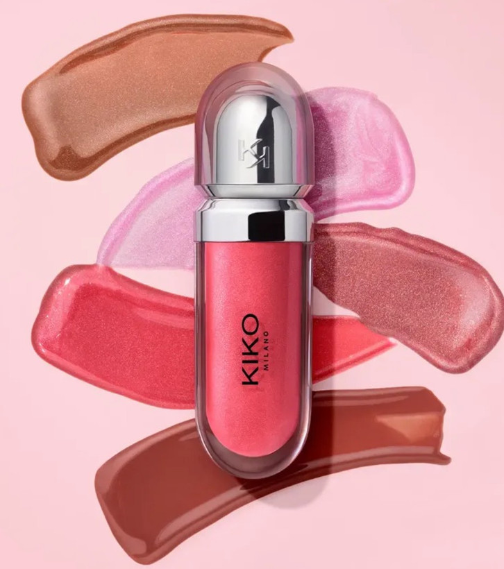 لیپ گلاس 3D Hydra کیکو میلانو Kiko Milano