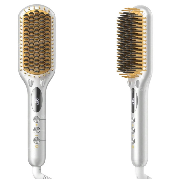 برس حرارتی شیگلم مدل Sleek Chic Triple Grip Straghtening Brush