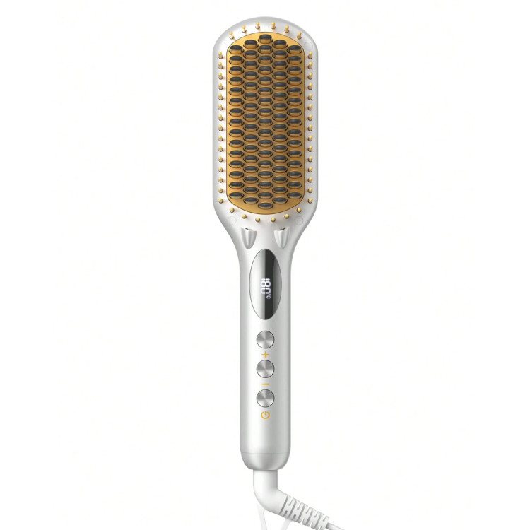 برس حرارتی شیگلم مدل Sleek Chic Triple Grip Straghtening Brush