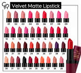 رژلب جامد گلدن رز مدل Velvet
